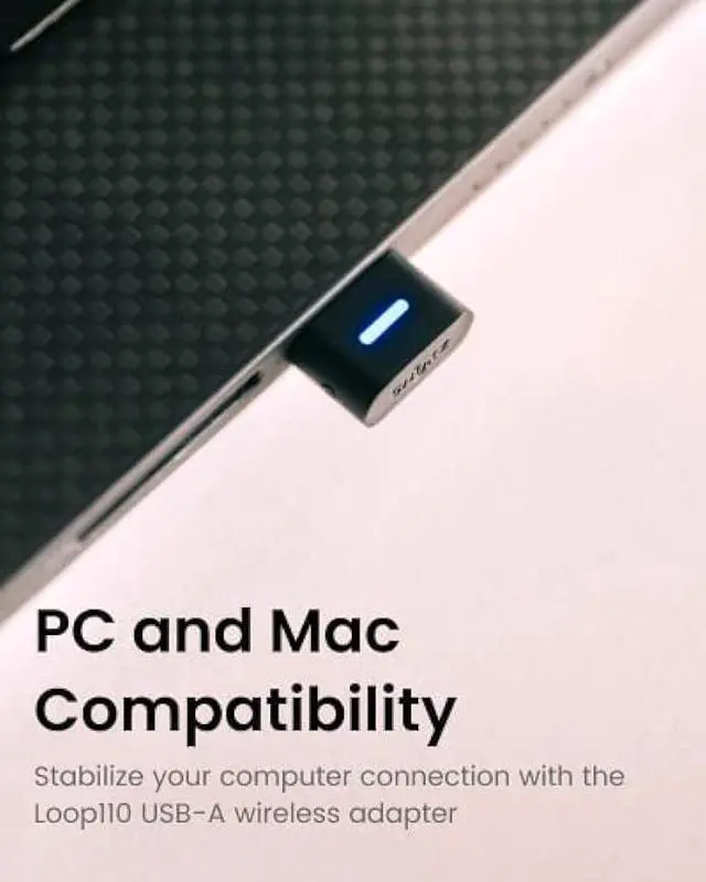 Alt view image 3 of 6 - SHOKZ OpenComm2 UC - Bone Conduction Bluetooth Stereo Computer Headset with Boom Mic - USB-A Compatible with PC and Mac - Zoom Certified - with Bookmark