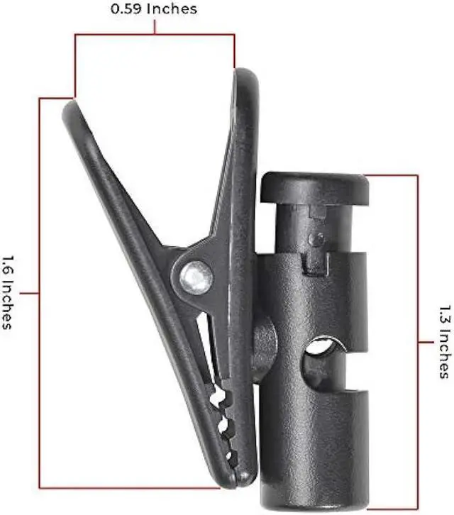 Alt view image 3 of 6 - ECS WordHear-O, Under Chin Transcription Headset 3.5mm Jack with Volume Control, Includes Replacement Ear sponges, Transcribing Headphones