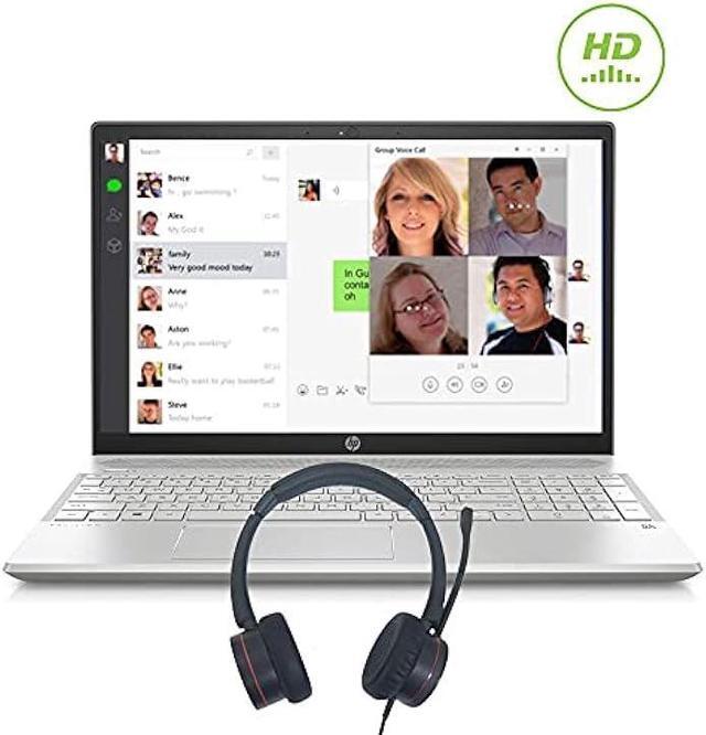 Alt view image 6 of 7 - MKJ USB Headset with Microphone Noise Cancelling for Laptop Wired Headphones for Call Center Home Office Stereo USB Headset for Computer PC, Work with Skype Teams Zoom Webex Webinar Online Teaching