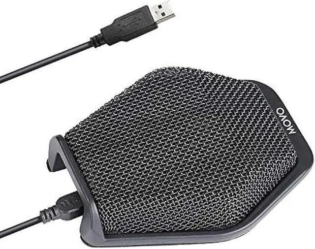 Main image of Movo MC1000 Conference USB Microphone for Computer Desktop and Laptop with 180° / 20' Long Pick up Range Compatible with Windows and Mac for Dictation, Recording, YouTube, Conference Call, Skype