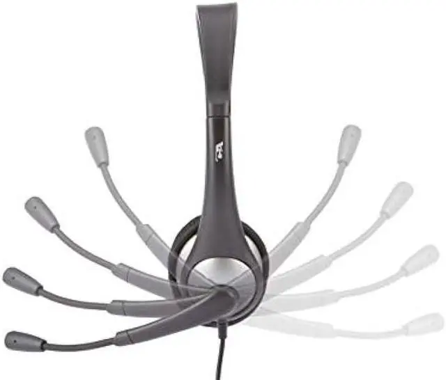 Alt view image 2 of 4 - Cyber Acoustics Stereo Headset, 3.5mm Stereo & Y-Adapter for Separate Headphone & Mic Connection, K12 School Classroom and Education (AC-204) (4 Pack)