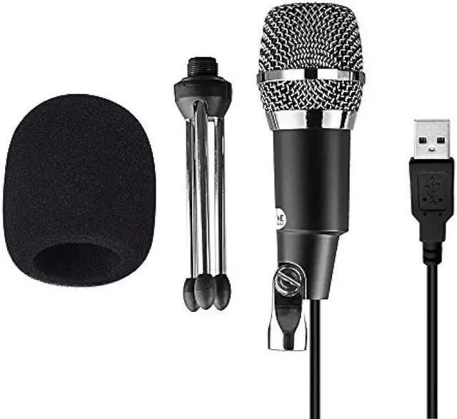 Alt view image 4 of 5 - FIFINE USB Microphone, Plug and Play Home Studio USB Condenser Microphone for Skype, Recordings for YouTube, Google Voice Search, Games, for Windows and Mac-K668