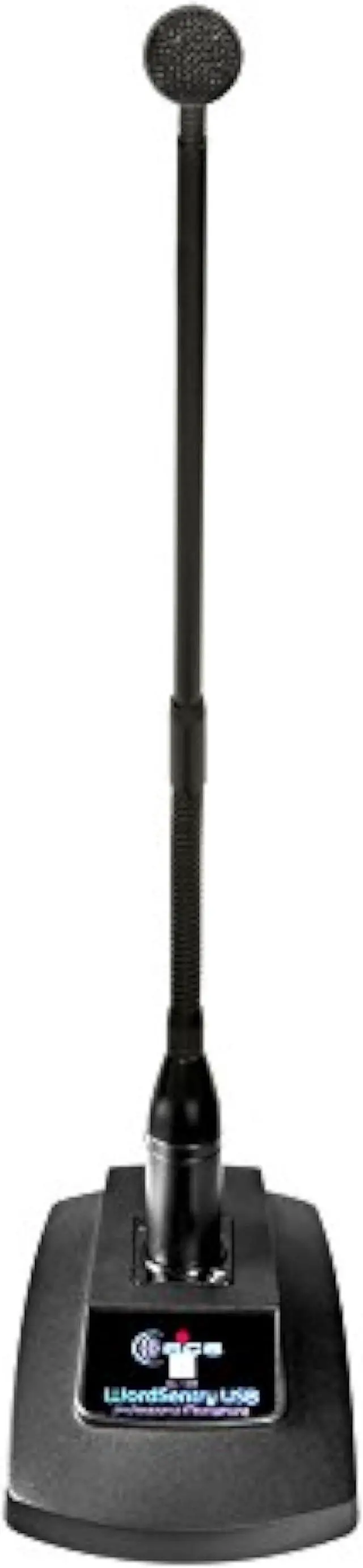 Alt view image 3 of 6 - ECS WordSentry 19 Gooseneck Unidirectional USB Microphone with Mute Button, Streaming, Voice Over, Podcast, and Gaming External Standalone Mic