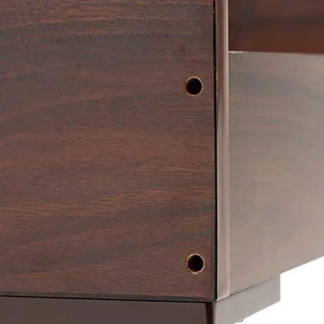 Alt view image 6 of 7 - Furhaven (Old Version) Elevated Dog Bed Frame for 44 x 35 XL Dog Beds, Easy Assembly - Mid-Century Modern Bed Frame - Walnut, Jumbo/XL