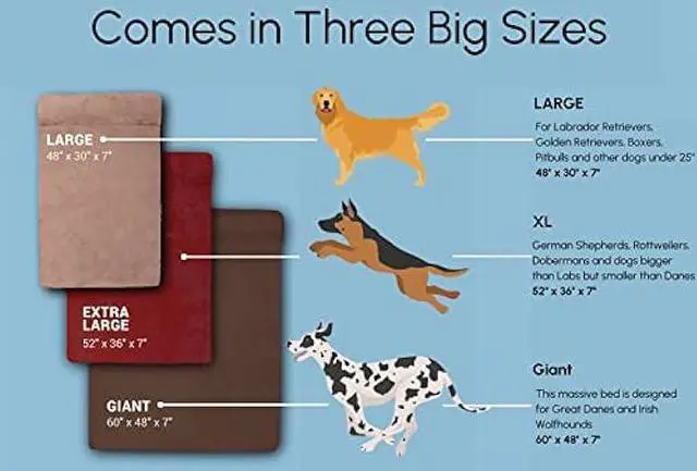 Alt view image 6 of 6 - Big Barker Orthopedic Dog Bed w/Headrest - 7 Dog Bed for Large Dogs w/Washable Microsuede Cover - Elevated Dog Bed Made in The USA w/ 10-Year Warranty (Headrest, Large, Khaki)