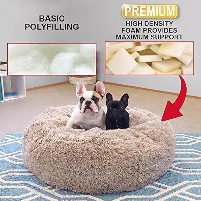 Alt view image 3 of 6 - SPORT PET Luxury Waterproof Pet Bed, Soft Fleece Pet Blanket, Replacement Covers, Machine Washable, Large, Gray, 36.0 L x 36.0 W x 11.5 Th
