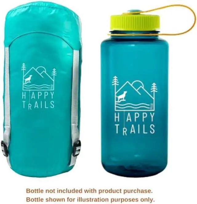 Alt view image 2 of 6 - Happy Trails PNW 11 oz Ultralight Dog Sleeping Bag BackpackingOutdoor Dog Bed for HikingBackpacking Gear for DogsDog Hiking GearDog Camping GearPackable Sleeping Bag for DogsDog Travel Bed