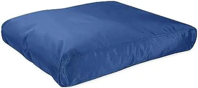 Alt view image 2 of 6 - K9 Ballistics Tough Rectangle Pillow Large Dog Bed - Removable Cover, Washable, Durable & Water Resistant Dog Bed Made for Large Dogs 40x34 Blue Quartz