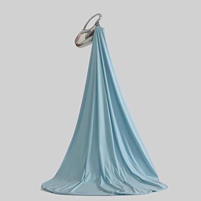 Alt view image 6 of 6 - REST® Evercool®+ Flat Sheet, Silver Ion Infused Cooling Top Sheet for Hot Sleepers, Instant Cooling, Smooth, Machine Washable for Fresh and Hygienic Sleep (Light Blue, King/Cal King)