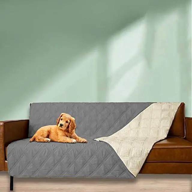 Alt view image 6 of 7 - Ameritex Waterproof Dog Bed Cover Pet Blanket with Anti-Slip Back for Furniture Bed Couch Sofa