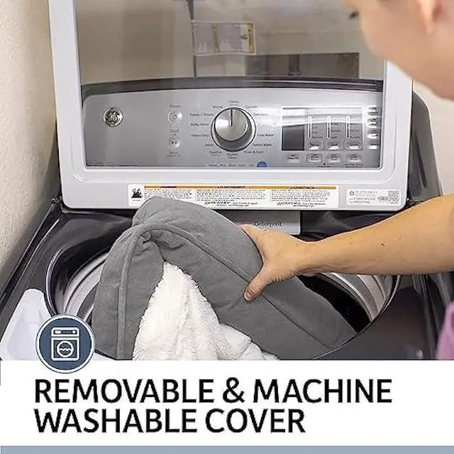 Alt view image 4 of 6 - PetFusion Ultimate Dog Bed, Orthopedic Memory Foam, Multiple Sizes/Colors, Medium Firmness Pillow, Waterproof Liner, YKK Zippers, Breathable 35% Cotton Cover,1yr. Warranty, Large (36x28), Sandstone