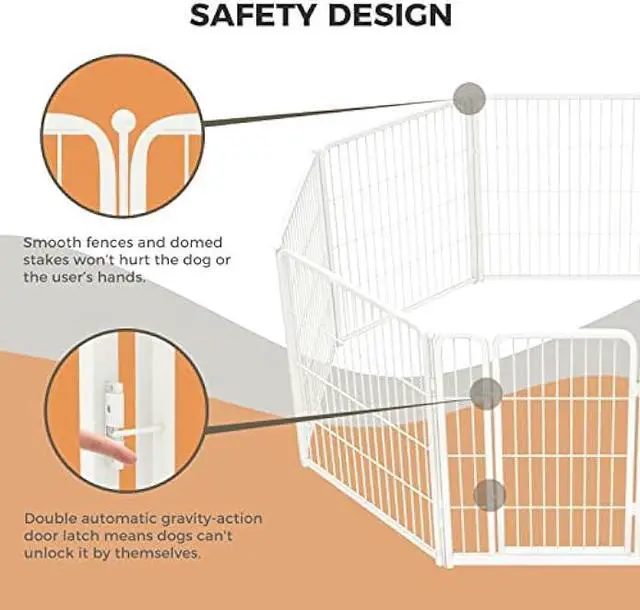 Alt view image 4 of 6 - FXW HomePlus Dog Playpen Designed for Indoor Use, 32 Height for Medium DogsPatent Pending