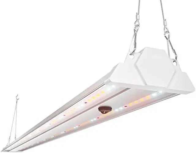 Main image of FREELICHT 1 Pack 4ft LED Grow Light, 60W (350W Equivalent), Sunlike Full Spectrum Integrated Plant Light for Hydroponic Indoor Plant Seedling Veg and Flower, Plug in with On/Off Switch