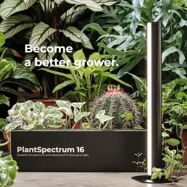 Alt view image 2 of 6 - PlantSpectrum16 Grow Light, Full Spectrum LED Plant Growing Lamp 16Watt for Indoor Plants