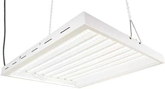 Main image of LumiaStar 2X2Ft 100W LED Grow Lights with 5500K White Spectrum and Over 2.0 PPF/W and 20000 Lumens Great for Retrofit T5 2Ft 8 Lamp Fluo. Grow Lights or 250W MH System, Grow Double Fast! (2X2, W55)