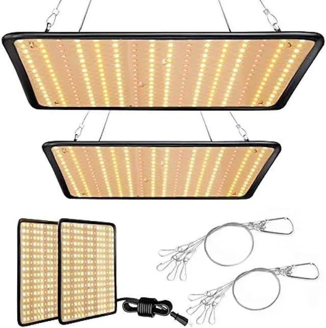 Main image of Grow Light for Indoor Plants - SERWING 200W LED Grow Light Full Spectrum, Plant Growing Lamp for Indoor Cultivation, Greenhouse, Grow Tent, Hydroponics (Sunlight)