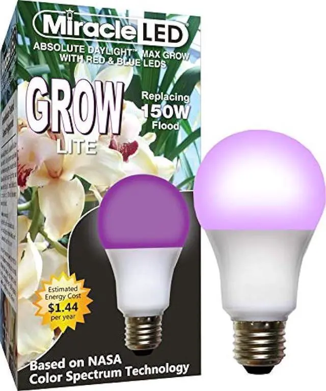 Main image of Miracle LED Absolute Daylight MAX Red & Blue LED Grow Lite - Replaces up to 150W