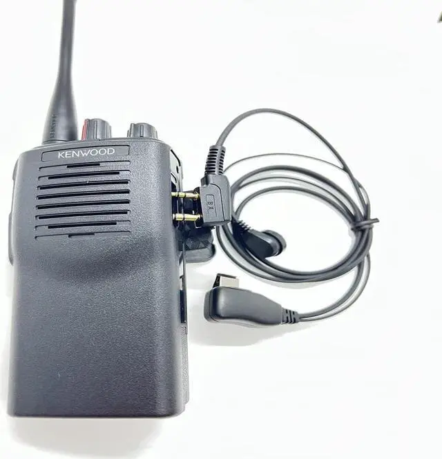 Alt view image 6 of 6 - Walkie Talkie Earpiece(2 Pack) with Mic 2 Pin Covert Air Acoustic Tube Headset for Baofeng UV-5R BF-888S BF-F8HP Retevis H-777 Kenwood Arcshell PXTON WouXun Two Way Radio Black