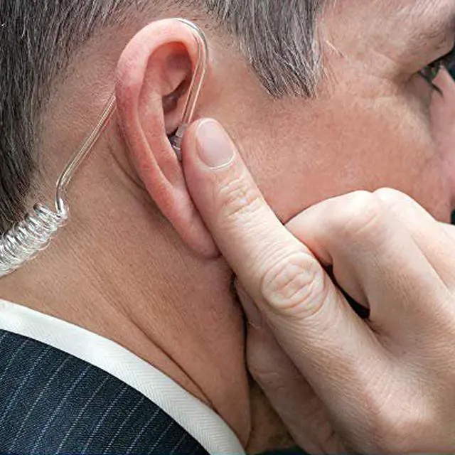 Alt view image 4 of 7 - 10-Pack Replacement Acoustic Coil Tube with Clip for Baofeng Retevis Midland Kenwood Motorola 2 Way Radio Audio Walkie talkies Headsets Secret Spy Game Earpiece