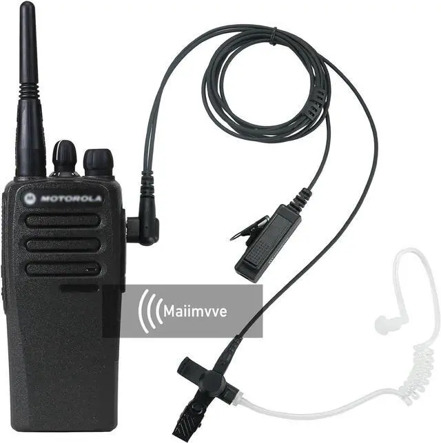 Alt view image 2 of 6 - Maiimvve Walkie Talkie Earpiece with MicEarpiece for cp200d cls1110 cls1410 rdm2070d cp185 Earpiece,Radio Earpiece for Walkie Talkie Radio Ear Piece for Law Enforcement,Walkie Talkie Headset