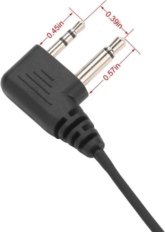 Alt view image 4 of 4 - Reyinl Two Way Radio Earpiece Compatible Midland Ear-Clip Headset for Midland Walkie Talkie Earpiece(2 Packs)