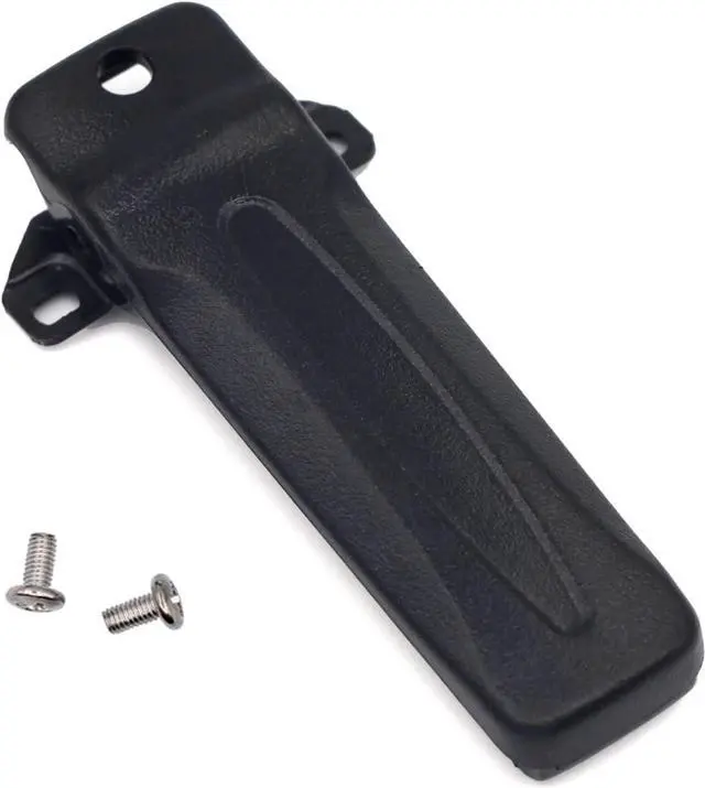 Alt view image 2 of 5 - Kymate KBH-10 Belt Clip Compatible for Kenwood NX240 NX340 TK-270G TK-272G TK-2200 TK-3200 TK-3300 TK-280 TK-380 TK-290 TK-390 TK-260G TK-2302 TK-3302 Two Way Radio walkie Talkie 2Pack