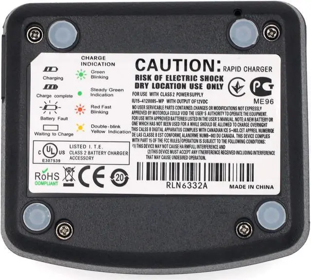 Alt view image 6 of 7 - Kymate RLN6175 RLN6304 RLN6332A Rapid Charger for Motorola CP110 RDU4160D RDU4100 RDM2070D RDU2080 RDU2020 RDV5100 RDV2080 RDV2020 Two Way Radio Battery Charging RLN6305 RLN6308 RLN6351