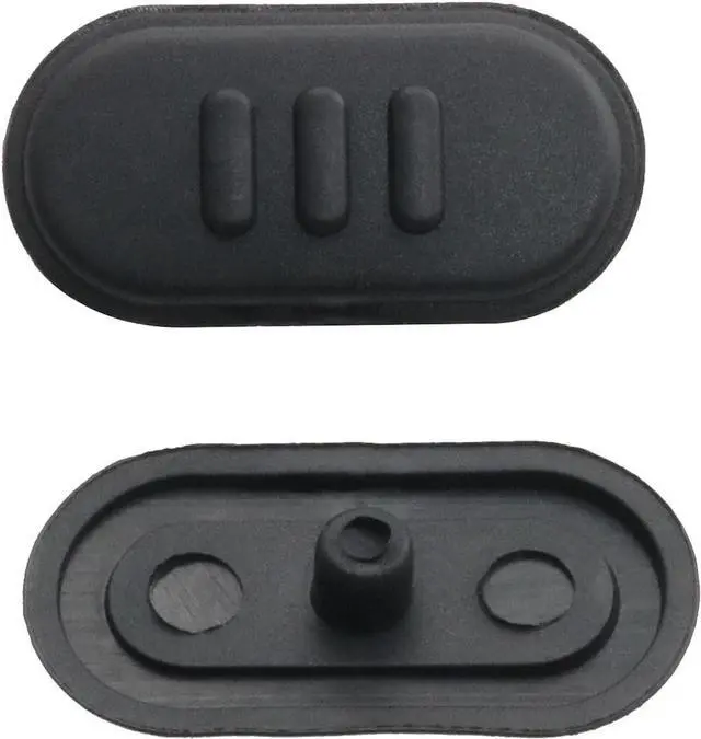 Alt view image 4 of 5 - ITROLLE PTT Button 2PCS Black Talk PTT Launch Key Switch Button Walkie-Talkie Accessories for Motorola A10 A12 A10D CP110 Two-Way Radio