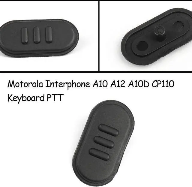 Alt view image 3 of 6 - KOOBOOK 5Pcs Push to Talk PTT Button Two Way Radio Key Switch Talk Button for Motorola A10, A12, A10D, CP110