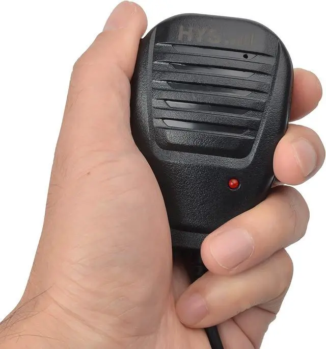 Alt view image 4 of 6 - HYS Walkie-Talkie Handheld Speaker Mic, Shoulder Microphone PTT for BaoFeng UV-5R 5RA 5RB 5RC 5RD 5RE 5REPLUS 3R+ Kenwood Retevis Two Way Radio Accessories (2 Pack)