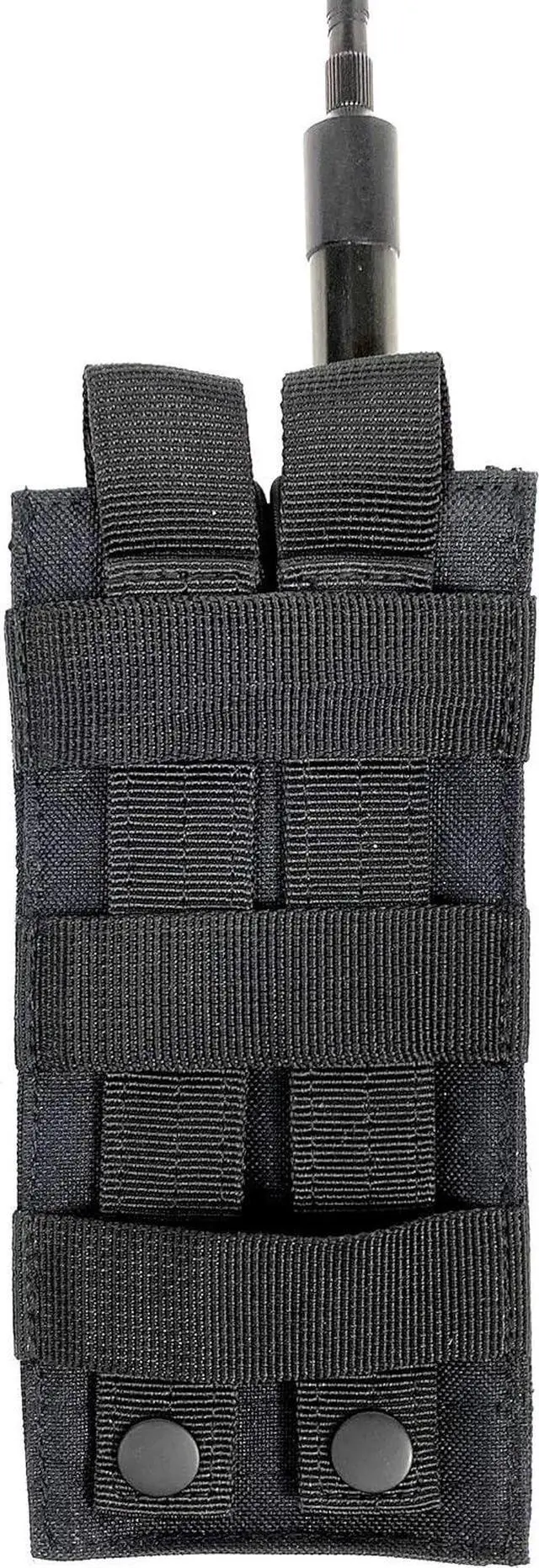 Alt view image 3 of 7 - X-FIRE® Tall Washable Nylon MOLLE Pouch or Duty Belt Portable Radio Holder