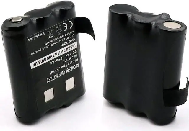 Alt view image 2 of 6 - 2X 1650mAh Battery PMNN4477AR Compatible with Motorola Talkabout T200 T260 T265 T270 T280 T400 T402 T460 T465 T470 T475 T480 T500 T503 T600 T800 T801 Ni-MH Rechargeable Battery-Pack 3.6V