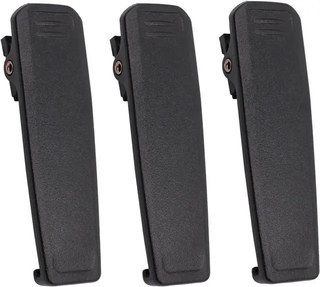 Main image of Replace MB-133 Belt Clip Compatible for ICOM Walkie Talkie IC-A16 IC-A16E IC-F1000/F2000 IC-F1100/F2100 IC-F3400/F4400 IC-F29SR Series BP-278 BP-279 BP-280 BP-283 BP-284 Battery Belt Clip 3PCS