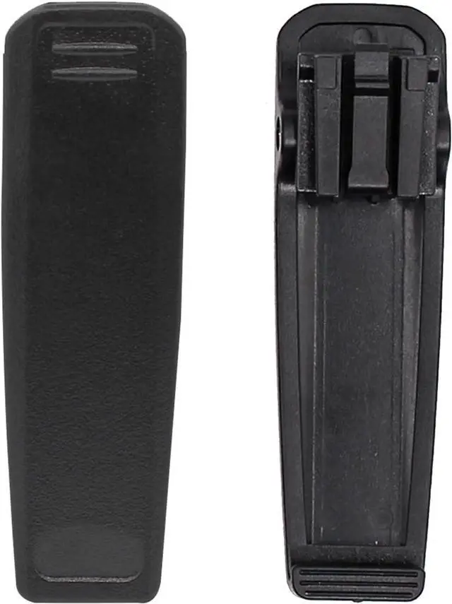 Alt view image 2 of 5 - Replace MB-133 Belt Clip Compatible for ICOM Walkie Talkie IC-A16 IC-A16E IC-F1000/F2000 IC-F1100/F2100 IC-F3400/F4400 IC-F29SR Series BP-278 BP-279 BP-280 BP-283 BP-284 Battery Belt Clip 3PCS