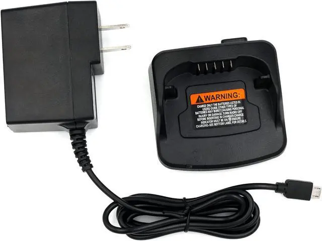 Alt view image 2 of 6 - Kymate Rapid Charger PMLN6394A Compatible for Motorola RMU2040 RMU2043 RMU2080 RMU2080D RMV2080 RMM2050 XT420 XT460 Radios PMLN6394 PMNN4434 PMNN443A PMNN4434AR PMNN4453 Desk Charging