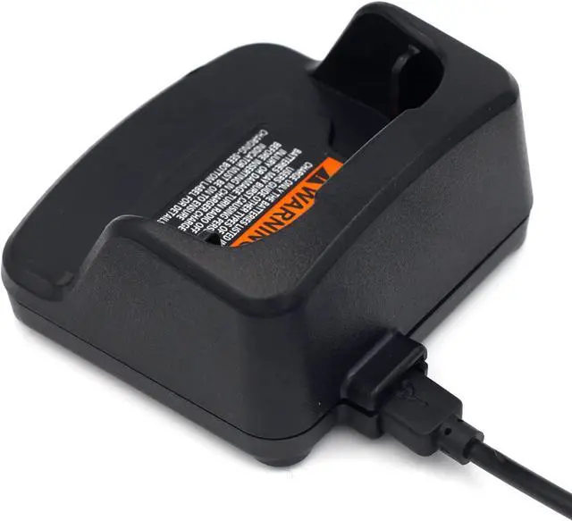 Alt view image 4 of 6 - Kymate Rapid Charger PMLN6394A Compatible for Motorola RMU2040 RMU2043 RMU2080 RMU2080D RMV2080 RMM2050 XT420 XT460 Radios PMLN6394 PMNN4434 PMNN443A PMNN4434AR PMNN4453 Desk Charging