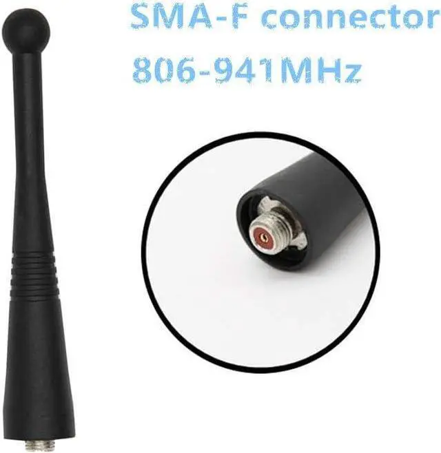 Alt view image 2 of 2 - KS K-STORM Radio SMA-F Stubby Antenna 806-941MHz for Motorola XTS2500 XTS3000 XTS5000 HT1000 MTS2000 MTX850 Walkie Talkie