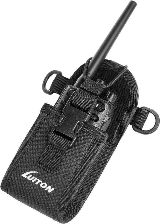 Alt view image 4 of 7 - Radio Holster Radio Strap Firefighter EMS EMT Bundle Set Includes Anti-Sway Strap for Radio Strap,Radio Holder,Shoulder Strap Fits for Two-Way Ham Walkie Talkie Radio Scanner
