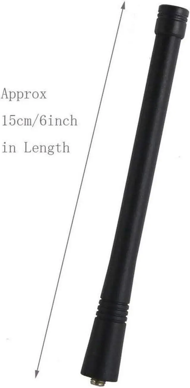 Alt view image 2 of 5 - NAD6502AR Antenna Compatible for Motorola HT750 HT1250 CP200 CP200D CP040 CP140 CP150 CP160 CP180 CP185 EP450 PR400 P1225 PRO3150 PTX600 PTX700 Radio VHF 146-174 Mhz (3 Pack)