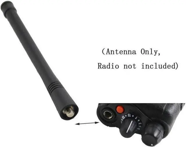 Alt view image 3 of 5 - NAD6502AR Antenna Compatible for Motorola HT750 HT1250 CP200 CP200D CP040 CP140 CP150 CP160 CP180 CP185 EP450 PR400 P1225 PRO3150 PTX600 PTX700 Radio VHF 146-174 Mhz (3 Pack)