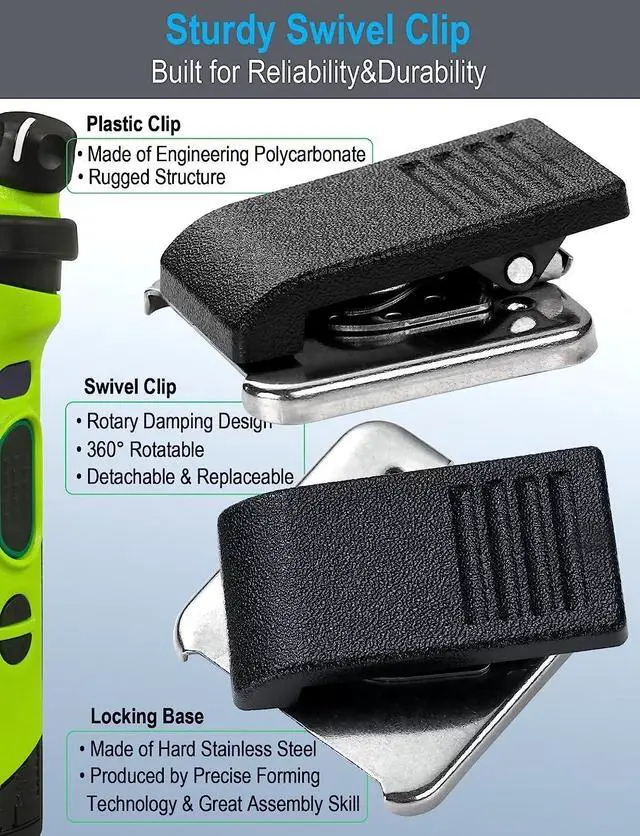 Alt view image 5 of 6 - commountain Heavy Speaker Mic Compatible with Baofeng Radios BF-F8HP BF-F9 UV-82 UV-82HP UV-82C UV-5R UV-5R5 UV-5RA UV-5RE UV-5X3 and Kenwood BTECH Retevis TYT Radios, Shoulder Microphone-5 Pack