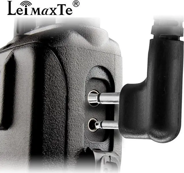 Alt view image 3 of 7 - LEIMAXTE RDM2070D Earpiece for Motorola,Compatible CLS1110 CLS1410 CP185 CP200D RDU4100 2 Way Radio Headset with Mic PTT 2 Pin FBI Security Acoustic Tube Surveillance e Walkie Talkie Headphone