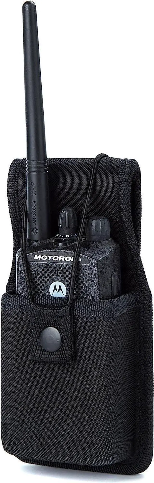 Alt view image 2 of 7 - LUITON Universal Radio Case Two Way Radio Holder Universal Pouch for Walkie Talkies Nylon Holster Accessories for MOTOROLA MT500, MT1000, MTS2000 and Similar Models(4pack)