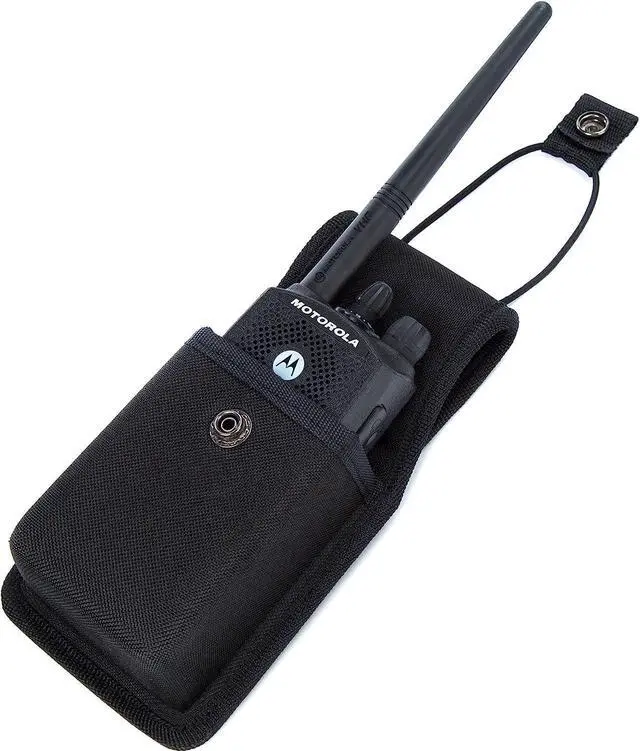 Alt view image 4 of 7 - LUITON Universal Radio Case Two Way Radio Holder Universal Pouch for Walkie Talkies Nylon Holster Accessories for MOTOROLA MT500, MT1000, MTS2000 and Similar Models(4pack)