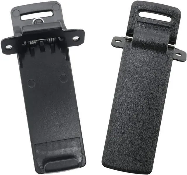 Alt view image 3 of 4 - ITROLLE Walkie Talkie Back Clip 4PCS Black Radio Belt Clips for Baofeng UV-5R UV-5RA UV-5RB UV-5RC 5RD 5RE 5RE Two Way Radio Accessories