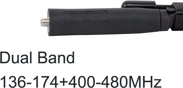 Alt view image 5 of 7 - Retevis Ham Radio Antenna,Foldable Tactical Antenna Compatible with Baofeng UV-5R BF-F8HP Retevis RT29 RT-5R Ailunce HD1 Walkie Talkie,29inch Dual Band VHF UHF SMA-F Two Way Radio Antenna(1 Pack)