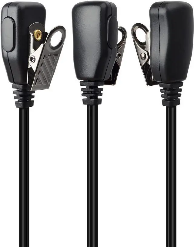 Alt view image 3 of 6 - HYS Surveillance Headset, Walkie Talkie Tactical Law Enforcement Earpiece with PTT Mic for Motorola Talkabout T200TP T260 T472 T460 T465 T600 T605 T800 MH230R Two-Way Radios