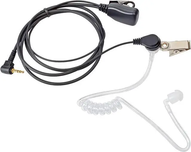 Alt view image 6 of 6 - HYS Surveillance Headset, Walkie Talkie Tactical Law Enforcement Earpiece with PTT Mic for Motorola Talkabout T200TP T260 T472 T460 T465 T600 T605 T800 MH230R Two-Way Radios