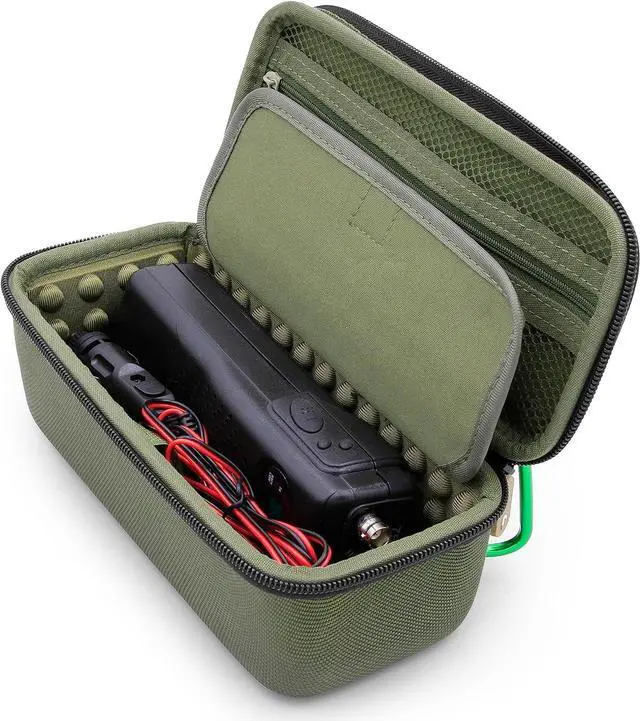 Main image of CASEMATIX Case Compatible with Midland 2 Way Radio, Cobra Handheld, Uniden Handheld CB Radio and More - Portable Travel Case Only