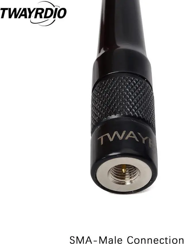 Alt view image 4 of 6 - Dual Band SMA Male 144/430mhz Flexible Whip Handheld Antenna Soft for Ham Two Way Radio for YAESU VERTAX VX-3R VX-5R PUXING WouXun Walkie Talkie 2pcs